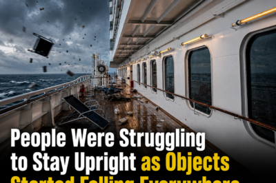 People Were Struggling to Stay Upright as Objects Started Falling Everywhere