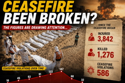 How Often Has the Ceasefire Been Broken? The Figures Are Drawing Attention…