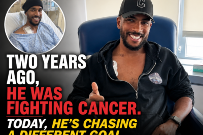 Two Years Ago, He Was Fighting Cancer. Today, He’s Chasing a Different Goal…