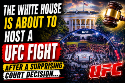 The White House Is About To Host A UFC Fight After A Surprising Court Decision…