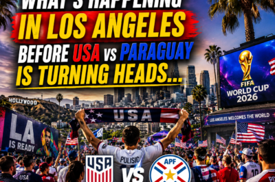 What’s Happening In Los Angeles Before USA vs Paraguay Is Turning Heads…