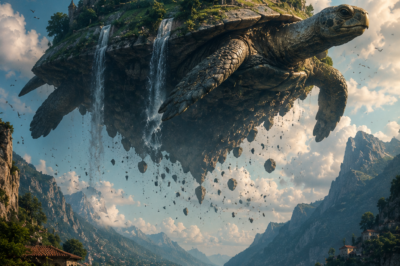 The Flying Kingdom That Captured the Internet’s Imagination