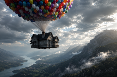 The House That Floated Away: Why Impossible Images Capture Millions Online