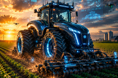 Farming in 2075? The Futuristic Tractor Sparking Debate About Agriculture’s Future