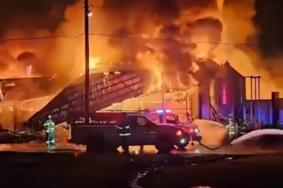A few hours ago a big fire broke out in M… See more